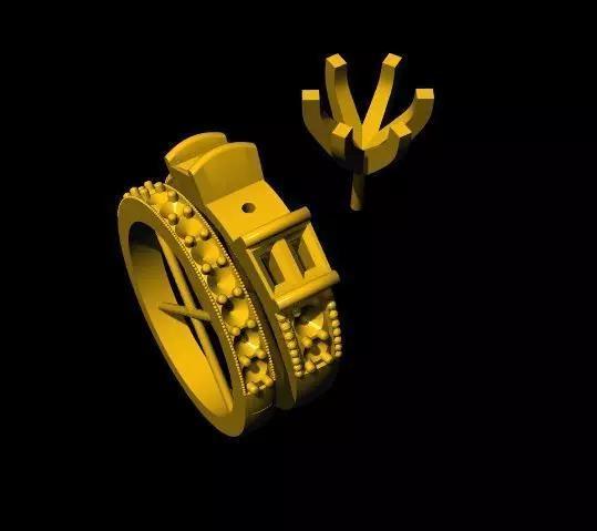 half eternity ring 3dm file