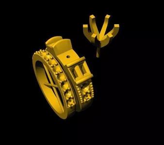 half eternity ring 3dm file