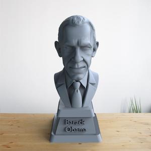Barack Obama Bust 3D Printing