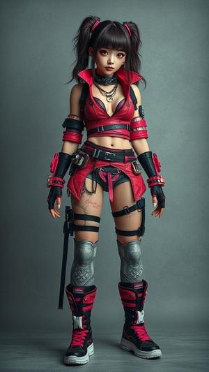 Punk Girl Action Figure