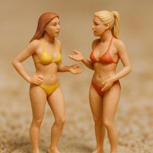 Women on the beach