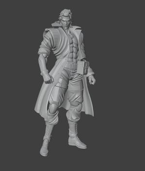 Liquid Snake Metal Gear Solid (Enhanced Design)