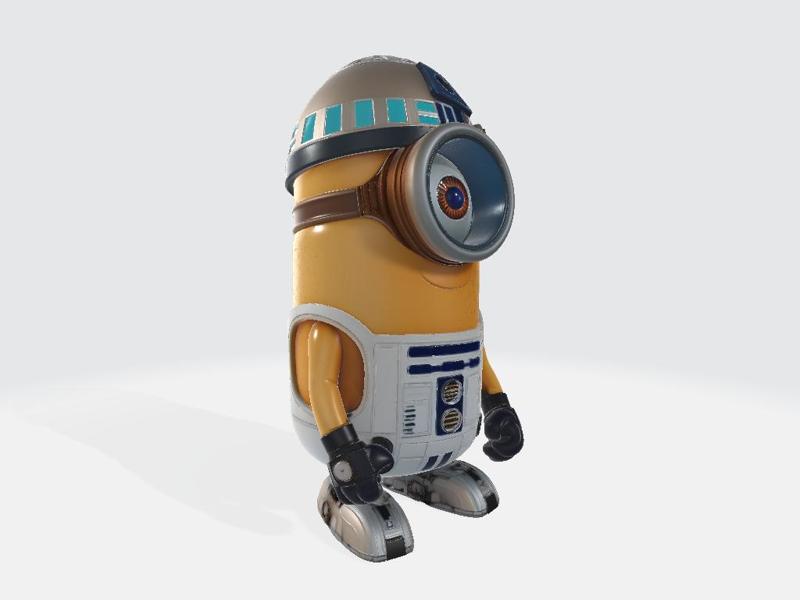 Minions Star Wars - R2D2 Version 02