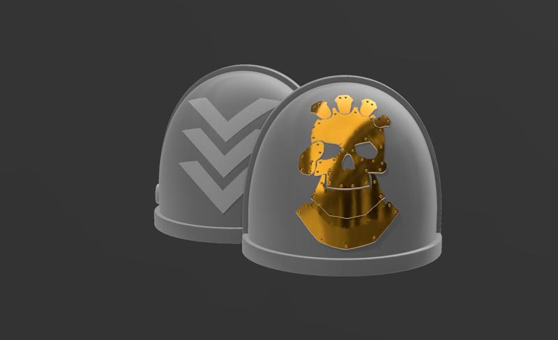 MK7 Aquila Retributor Pauldrons