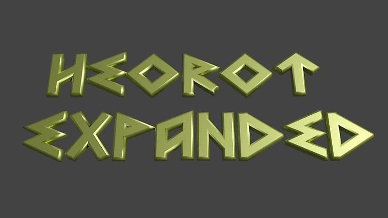 Heorot Expanded 3D Complete Abcdario - Greeks