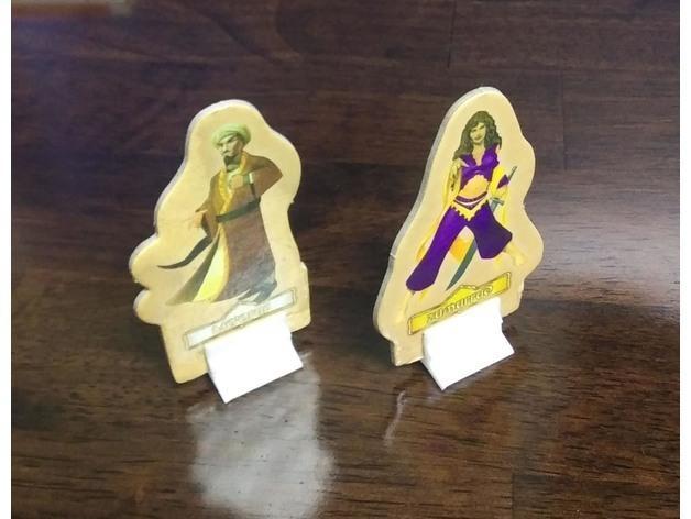 Tales of the Arabian Nights character standee stand