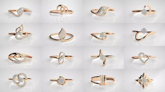 350 Premium Jewelry Ring New Design Collection