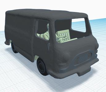 Austin J4 Van 1960 to 1974