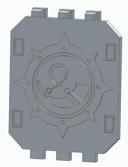 30k Dark Angels Land Raider Door - Host of the Hunt