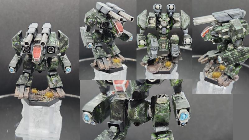 Hyperion HYP-1 superheavy Battlemech