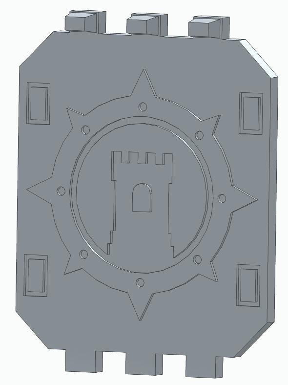 30k Dark Angels Land Raider Door - Host of Stone