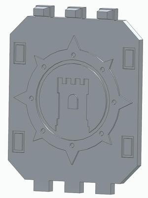 30k Dark Angels Land Raider Door - Host of Stone