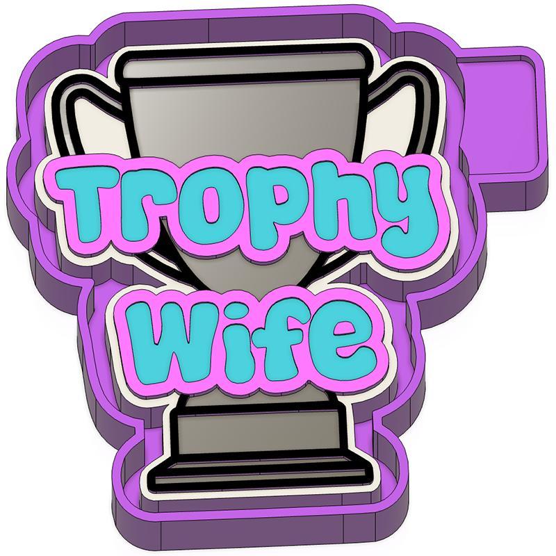 Trophy wife Freshie STL Mold Housing