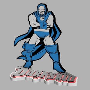 3D MULTICOLOR LOGO/SIGN - Darkseid Standee