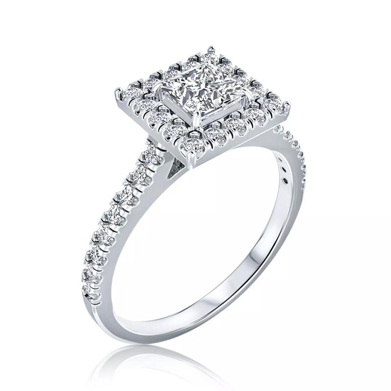 PRINCESS ENGAGEMENT RING