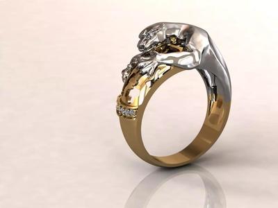 Panther Ring Panthere