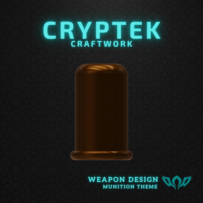 06. _22 Short, Grain Super X - Winchester USA - Pocket Power: .22 Short Super X Winchester USA Ammo 3D Print File - Military Ammunition - Rimfire Cartridge type Ammunition