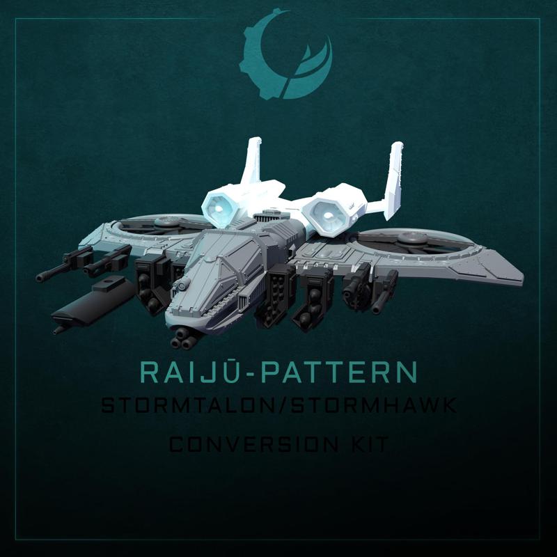 Raiju VTOL Stormhawk-Stormtalon Converstion Kit