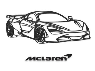 McLaren 720s wall Art 