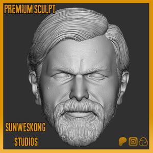 Star Wars Episode 3: Revenge Of The Sith Obi Wan Kenobi Premium Headsculpt Pack