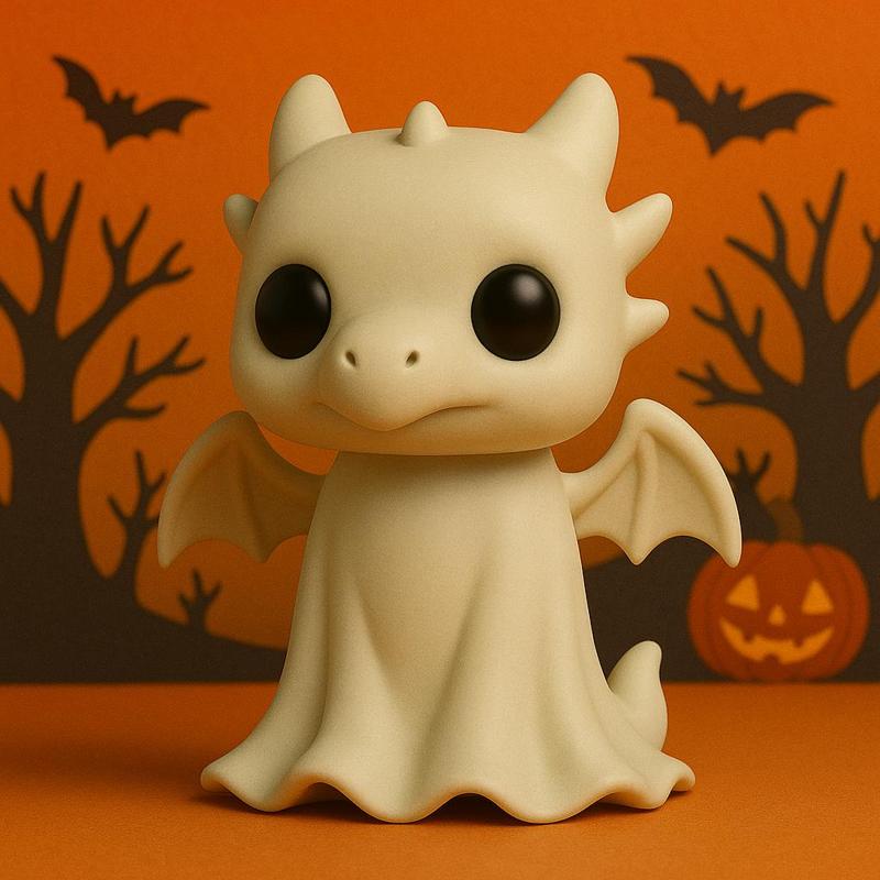 POP Halloween Ghost Dragon -STL