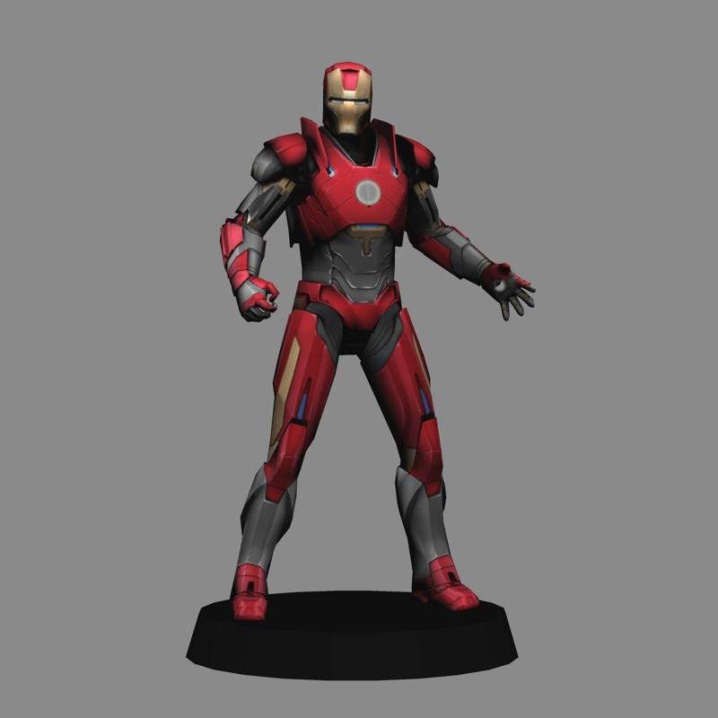 Ironman Mk 16 Nightclub - Ironman 3 LOW POLYGONS AND NEW EDITION