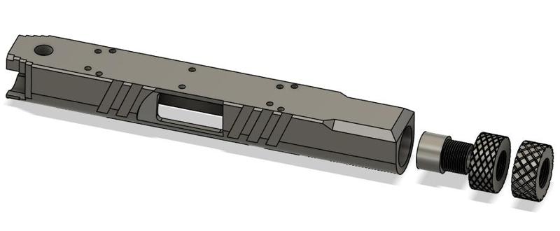 kjw mk1 volquartsen scorpion X Upper(short barrel)