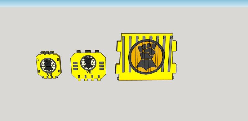 VII LEGIO HEAVY ASSAULT GUNSHIP CUSTOM DOORS