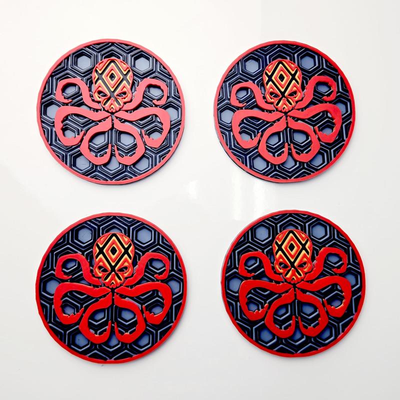Marvel Hydra Mosaic Coaster