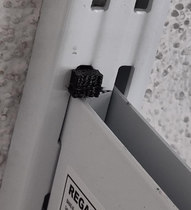 Regalsystemstöpse für Regalux Wandschiene & U-Träger System E32