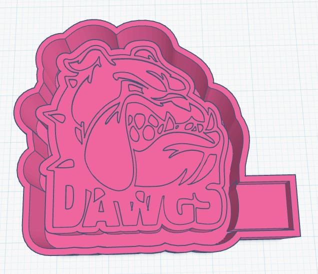Dawgs Freshie Mold