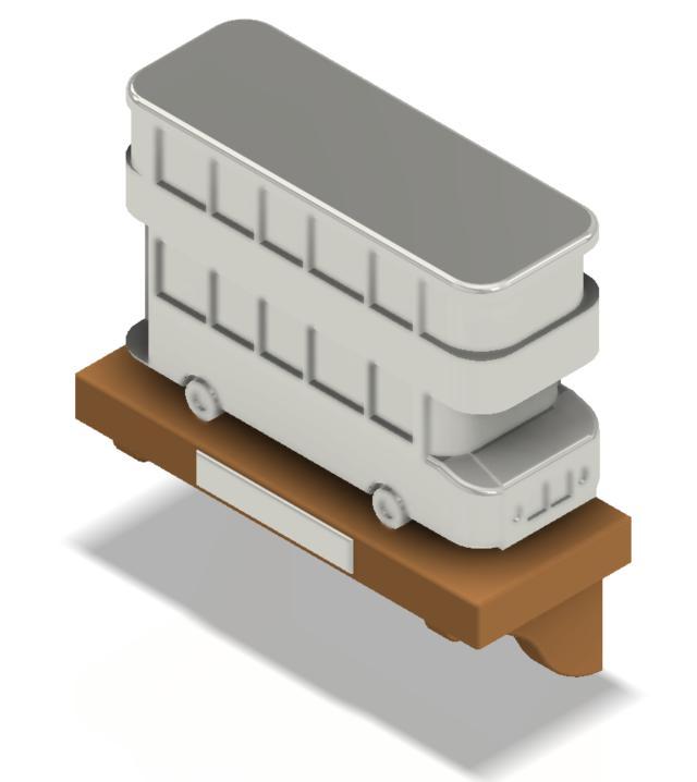 Bus double floor habbo hotel