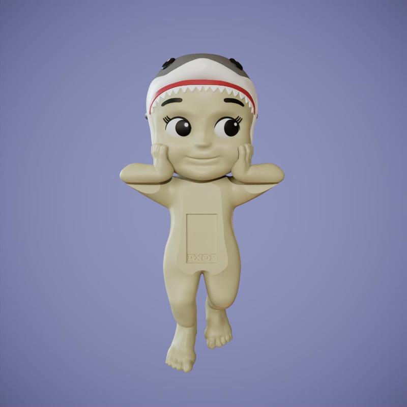 Sonny Angel Hippers - Shark Tiburon