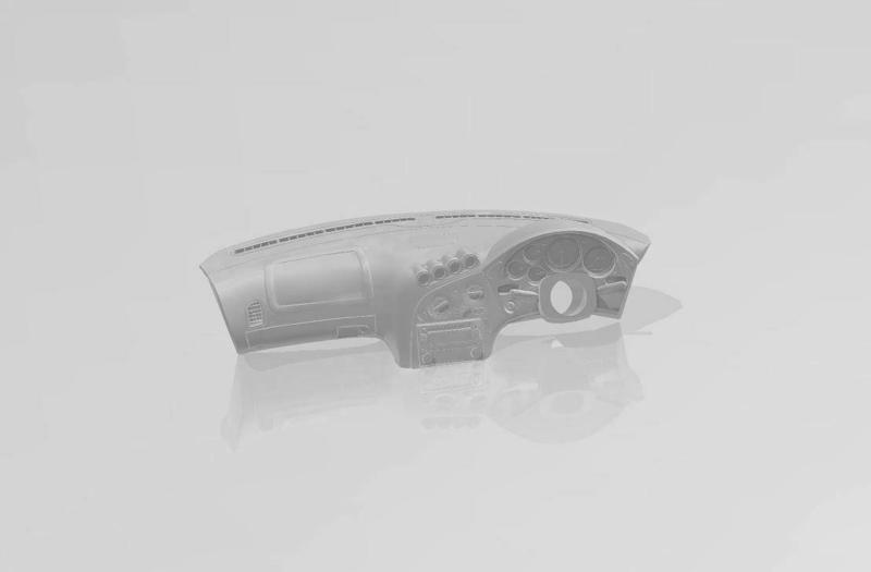 DASHBOARD MAZDA RX7 FD V1 SADS RC DRIFT 1/10