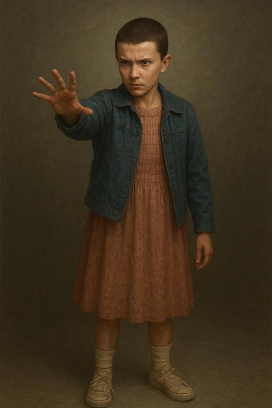 Eleven Millie Bobby Brown Streanger Things - eleven