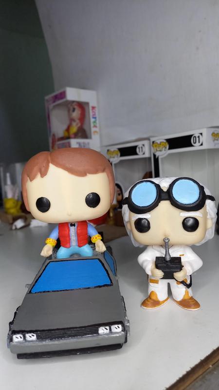 Dr Emmett Brown Funko Pop Style