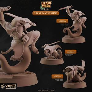 Lizard Assassins (Pre-Supported)