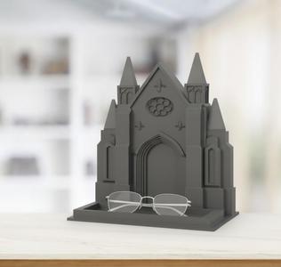 Gothic Cathedral Glasses & Accessory Holder