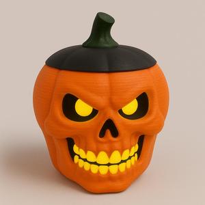 Pumpkin Skull