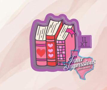 Cute Book Freshie Mold