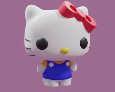Hello Kitty Funko Pop model