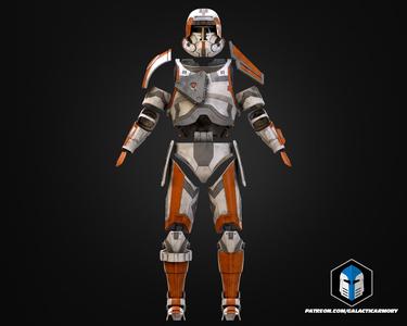 Havoc Trooper Helmet and Armor - 3D Print Files
