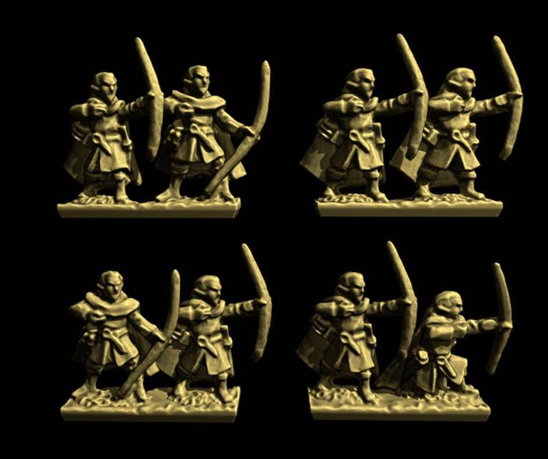 Elf Archers - 10mm