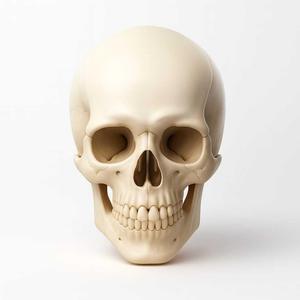 Realistic Human Skull – 3D Printable Model