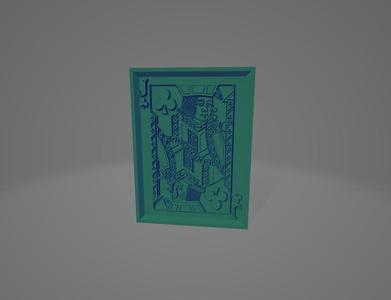 Full Poker Deck -Printable- 3d playing cards 52 cards-with pictures