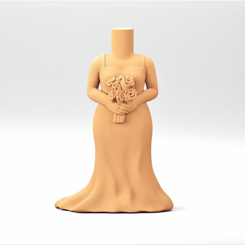 Stylized Chibi / POP Body STL | 3D Print File | WB_02