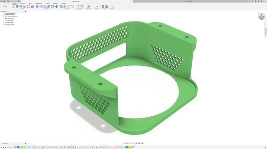 Apple Mac Mini M4 Under-Desk Holder