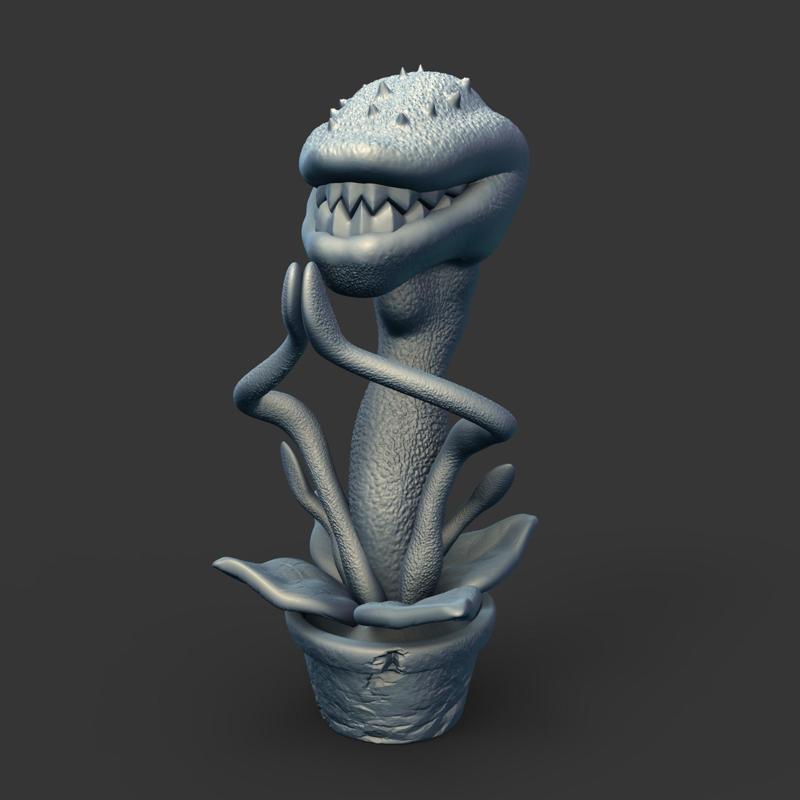 Predatory plant flycatcher