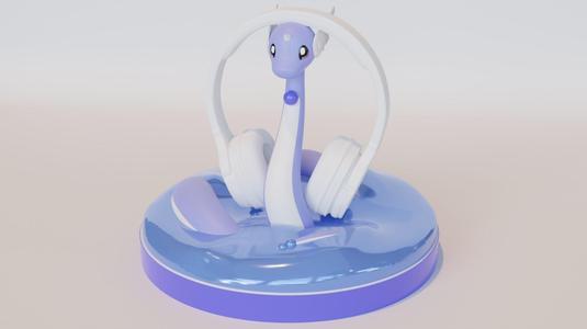 Pokémon Dragonair Headset Support - No support