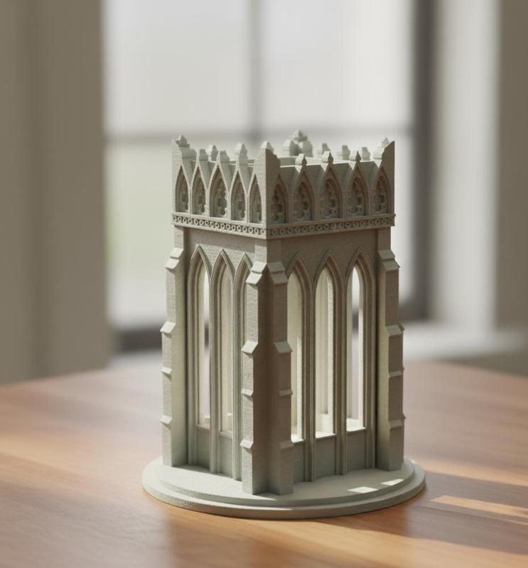 Cathedral-themed Pen Holder